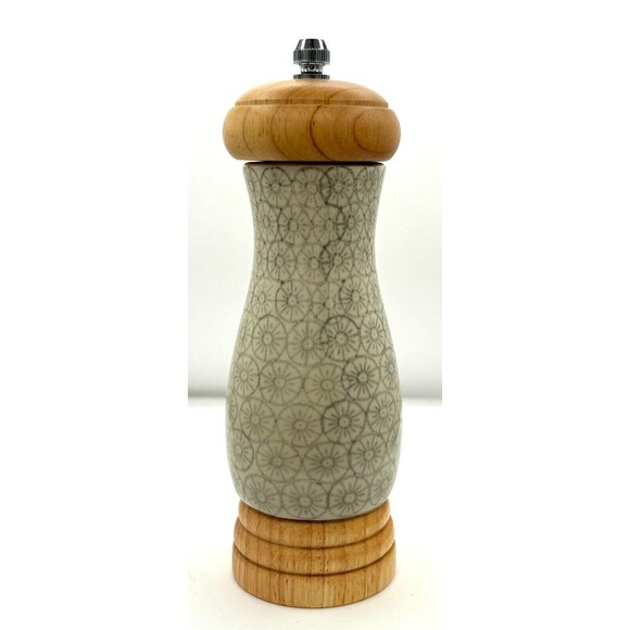 Bloomingville Salt & Pepper Mills Stoneware Cécile (Set of 2 Pieces) Grey Cecile - Picture 8 of 16